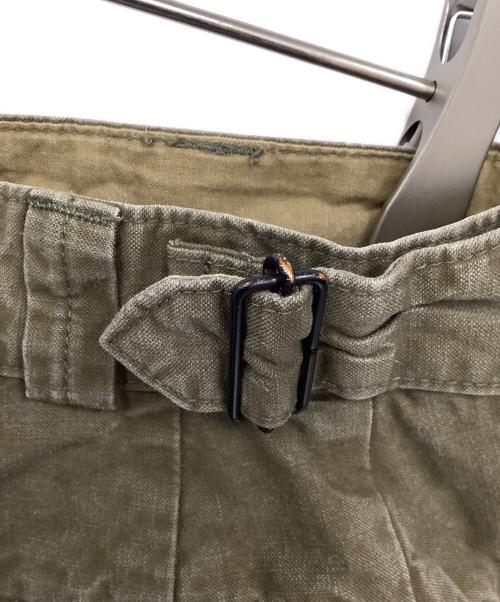 OUTIL（ウティ）OUTIL (ウティ) ミリタリー調パンツ ブラウンの古着・服飾アイテム