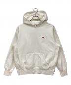 SUPREMEシュプリーム）の古着「Small Box Hooded Sweatshirt」｜ホワイト