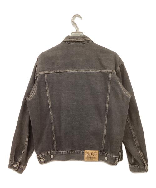 BELVET（ベルベット）BELVET (ベルベット) デニムジャケット グレー サイズ:Lの古着・服飾アイテム
