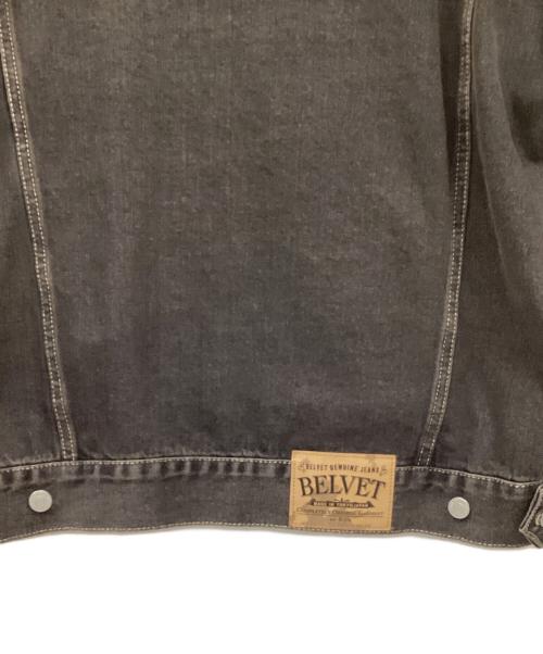 BELVET（ベルベット）BELVET (ベルベット) デニムジャケット グレー サイズ:Lの古着・服飾アイテム