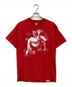 Champion×PYREX VISIONチャンピオン×パイレックス ヴィジョン）の古着「プリントTシャツ」｜レッド