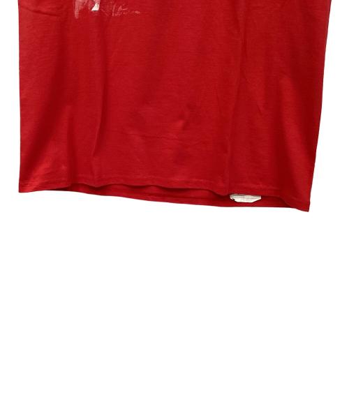Champion（チャンピオン）Champion (チャンピオン) PYREX VISION (パイレックス ヴィジョン) プリントTシャツ レッド サイズ:Lの古着・服飾アイテム