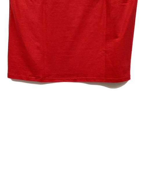 Champion（チャンピオン）Champion (チャンピオン) PYREX VISION (パイレックス ヴィジョン) プリントTシャツ レッド サイズ:Lの古着・服飾アイテム