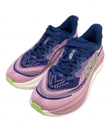 HOKA（ホカ）の古着「ランニングシューズ」｜ピンク×ネイビー