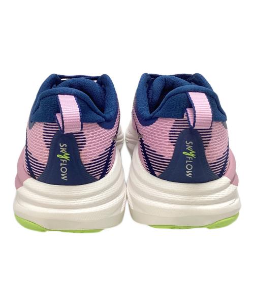 HOKA（ホカ）HOKA (ホカ) ランニングシューズ ピンク×ネイビー サイズ:24㎝の古着・服飾アイテム