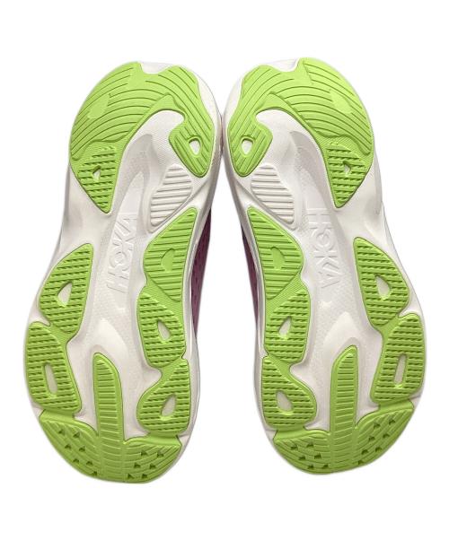 HOKA（ホカ）HOKA (ホカ) ランニングシューズ ピンク×ネイビー サイズ:24㎝の古着・服飾アイテム