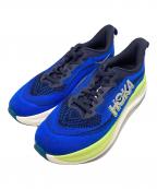 HOKAホカ）の古着「ランニングシューズ」｜ブルー×黄緑