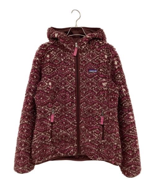 Patagonia（パタゴニア）Patagonia (パタゴニア) レトロXフリースジャケット パープル×ホワイト サイズ:Mの古着・服飾アイテム