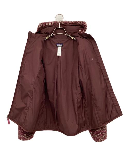 Patagonia（パタゴニア）Patagonia (パタゴニア) レトロXフリースジャケット パープル×ホワイト サイズ:Mの古着・服飾アイテム