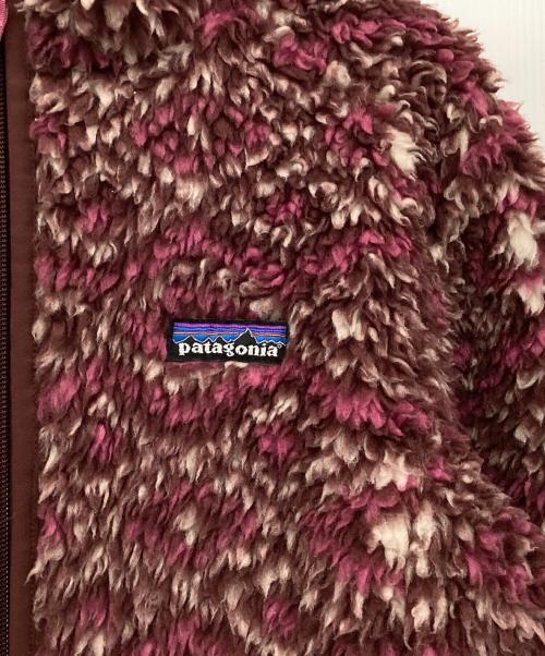 Patagonia（パタゴニア）Patagonia (パタゴニア) レトロXフリースジャケット パープル×ホワイト サイズ:Mの古着・服飾アイテム
