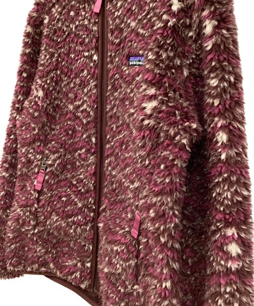 Patagonia（パタゴニア）Patagonia (パタゴニア) レトロXフリースジャケット パープル×ホワイト サイズ:Mの古着・服飾アイテム