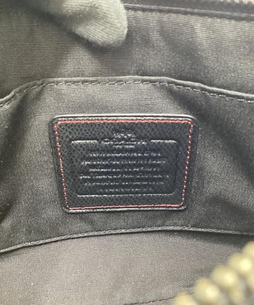 COACH（コーチ）COACH (コーチ) コーチ/F54863/ショルダーバッグ レッド×ブラックの古着・服飾アイテム