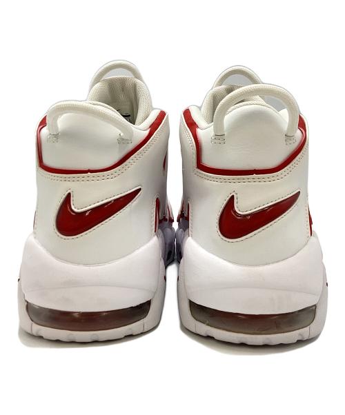NIKE（ナイキ）NIKE (ナイキ) AIR MORE UP TEMPO レッド×ホワイト サイズ:29.5の古着・服飾アイテム