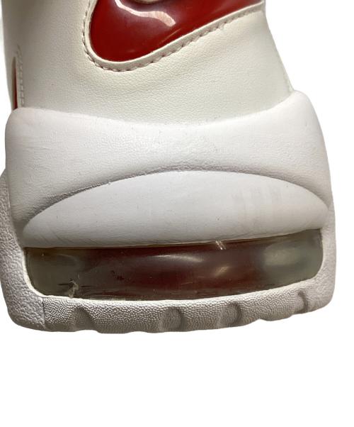 NIKE（ナイキ）NIKE (ナイキ) AIR MORE UP TEMPO レッド×ホワイト サイズ:29.5の古着・服飾アイテム