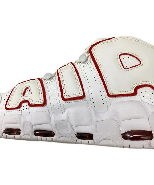 NIKE（ナイキ）NIKE (ナイキ) AIR MORE UP TEMPO レッド×ホワイト サイズ:29.5の古着・服飾アイテム