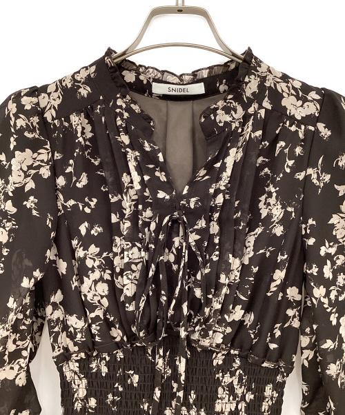 Snidel（スナイデル）Snidel (スナイデル) 長袖ワンピース ブラウン サイズ:00の古着・服飾アイテム