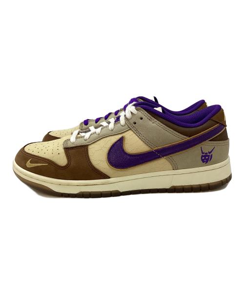 NIKE（ナイキ）NIKE (ナイキ) Dunk Low Setsubun パープル×ベージュ サイズ:27.5㎝の古着・服飾アイテム