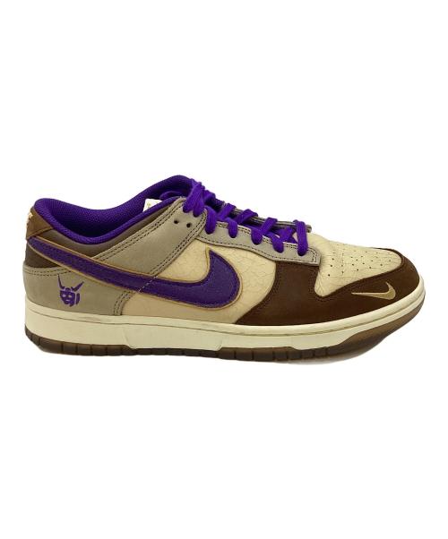 NIKE（ナイキ）NIKE (ナイキ) Dunk Low Setsubun パープル×ベージュ サイズ:27.5㎝の古着・服飾アイテム