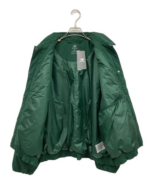 NEW BALANCE（ニューバランス）NEW BALANCE (ニューバランス) パデッドコーチジャケット グリーン サイズ:Lの古着・服飾アイテム