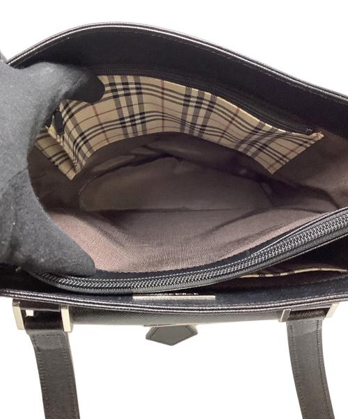 BURBERRY（バーバリー）BURBERRY (バーバリー) バーバリー/トートバッグ ブラック×グレーの古着・服飾アイテム