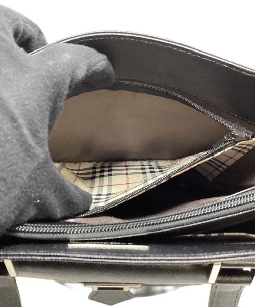 BURBERRY（バーバリー）BURBERRY (バーバリー) バーバリー/トートバッグ ブラック×グレーの古着・服飾アイテム
