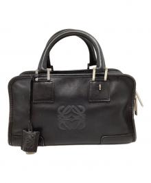 LOEWE（ロエベ）の古着「ロエベ/アマソナ28/060707/ハンドバッグ」｜ブラック