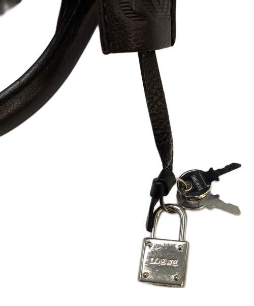LOEWE（ロエベ）LOEWE (ロエベ) ロエベ/アマソナ28/060707/ハンドバッグ ブラックの古着・服飾アイテム