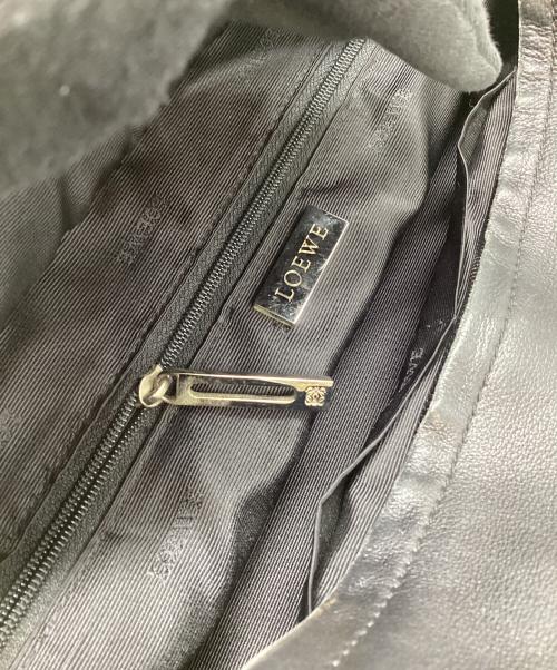 LOEWE（ロエベ）LOEWE (ロエベ) ロエベ/アマソナ28/060707/ハンドバッグ ブラックの古着・服飾アイテム