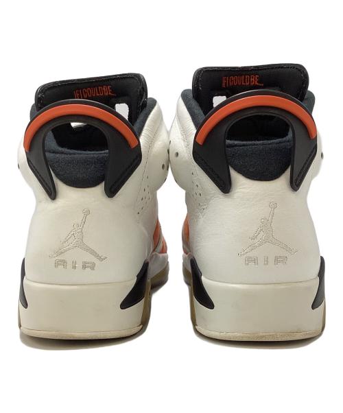NIKE（ナイキ）NIKE (ナイキ) AIR JORDAN6 Retro オレンジ×ホワイト サイズ:26.5cmの古着・服飾アイテム