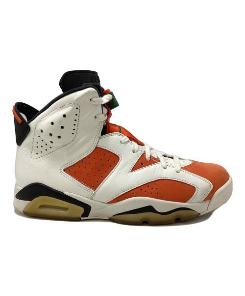 NIKE（ナイキ）NIKE (ナイキ) AIR JORDAN6 Retro オレンジ×ホワイト サイズ:26.5cmの古着・服飾アイテム