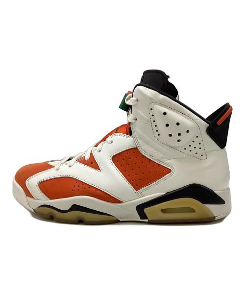 NIKE（ナイキ）NIKE (ナイキ) AIR JORDAN6 Retro オレンジ×ホワイト サイズ:26.5cmの古着・服飾アイテム