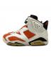 NIKE (ナイキ) AIR JORDAN6 Retro オレンジ×ホワイト サイズ:26.5cm：7000円