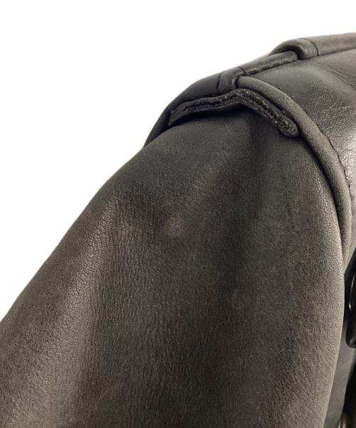 Schott（ショット）Schott (ショット) ダブルライダースジャケット ブラック サイズ:36の古着・服飾アイテム