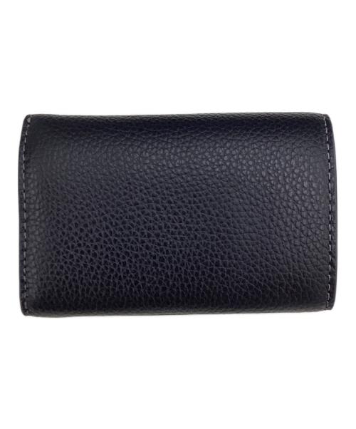 COACH（コーチ）COACH (コーチ) コーチ/CM437/3つ折り財布 ブラック×ゴールドの古着・服飾アイテム