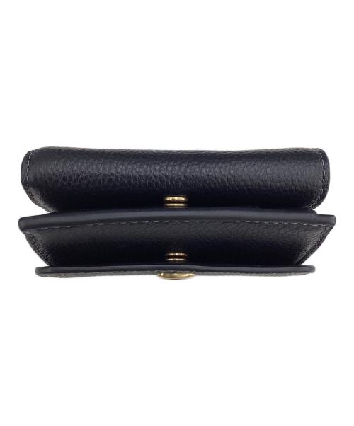 COACH（コーチ）COACH (コーチ) コーチ/CM437/3つ折り財布 ブラック×ゴールドの古着・服飾アイテム