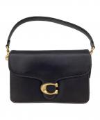 COACHコーチ）の古着「コーチ/CY919/チェーンタビーショルダーバッグ」｜ブラック×ゴールド