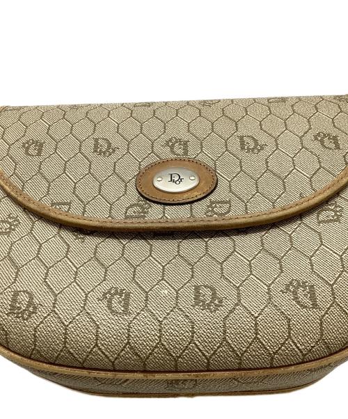 Christian Dior（クリスチャン ディオール）Christian Dior (クリスチャン ディオール) クリスチャン ディオール/ショルダーバッグ アイボリー×ブラウンの古着・服飾アイテム