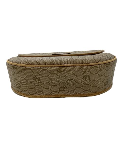 Christian Dior（クリスチャン ディオール）Christian Dior (クリスチャン ディオール) クリスチャン ディオール/ショルダーバッグ アイボリー×ブラウンの古着・服飾アイテム