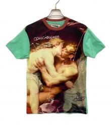 Vivienne Westwood（ヴィヴィアンウエストウッド）の古着「半袖カットソー」｜グリーン