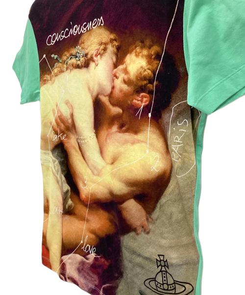 Vivienne Westwood（ヴィヴィアンウエストウッド）Vivienne Westwood (ヴィヴィアンウエストウッド) 半袖カットソー グリーン サイズ:XSの古着・服飾アイテム