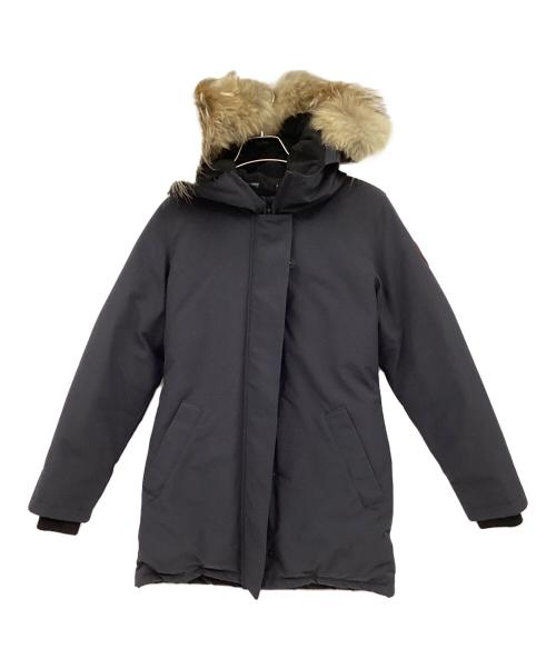 CANADA GOOSE（カナダグース）CANADA GOOSE (カナダグース) ダウンジャケット ネイビー サイズ:XSの古着・服飾アイテム