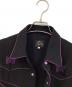中古・古着 Needles (ニードルズ) Papillon Emb Cowboy Shirt ブラック×パープル サイズ:S：15000円