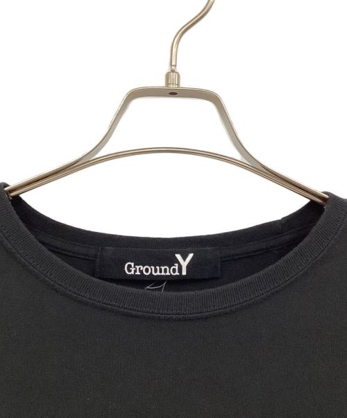 GROUND Y（グラウンドワイ）GROUND Y (グラウンドワイ) 半袖カットソー ブラック サイズ:4の古着・服飾アイテム