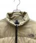 中古・古着 THE NORTH FACE (ザ ノース フェイス) ダウンジャケット ベージュ サイズ:XL：6000円