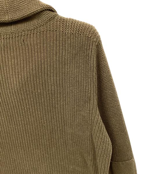 RRL（ダブルアールエル）RRL (ダブルアールエル) ショールカラーカーディガン カーキ サイズ:Mの古着・服飾アイテム