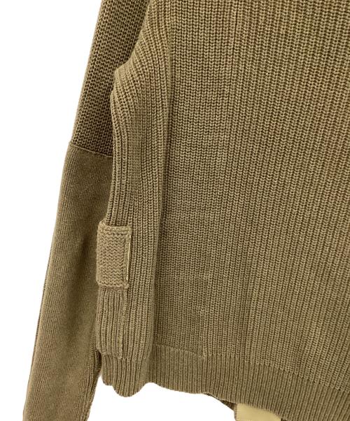RRL（ダブルアールエル）RRL (ダブルアールエル) ショールカラーカーディガン カーキ サイズ:Mの古着・服飾アイテム