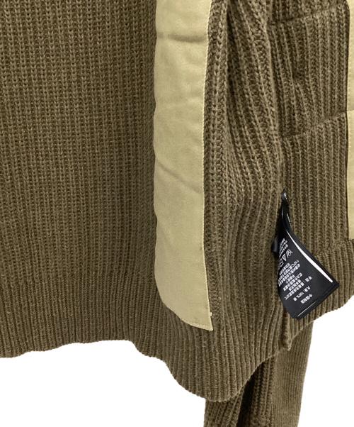 RRL（ダブルアールエル）RRL (ダブルアールエル) ショールカラーカーディガン カーキ サイズ:Mの古着・服飾アイテム