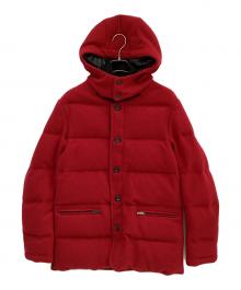 ARMANI COLLEZIONI（アルマーニ コレツィオーニ）の古着「ダウンジャケット」｜レッド