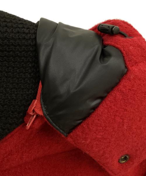 ARMANI COLLEZIONI（アルマーニ コレツィオーニ）ARMANI COLLEZIONI (アルマーニ コレツィオーニ) ダウンジャケット レッド サイズ:52の古着・服飾アイテム