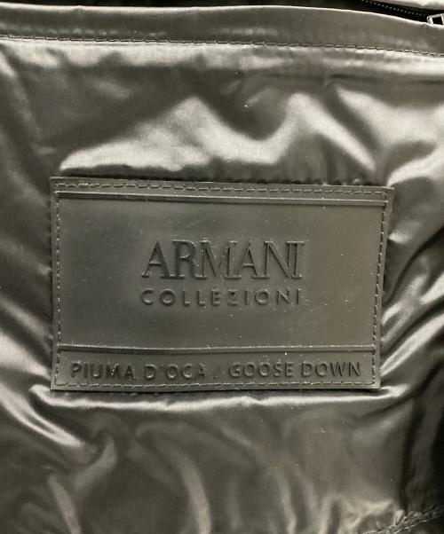 ARMANI COLLEZIONI（アルマーニ コレツィオーニ）ARMANI COLLEZIONI (アルマーニ コレツィオーニ) ダウンジャケット レッド サイズ:52の古着・服飾アイテム